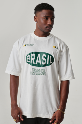 Tシャツ CAMISETA OVERSIZED OPLAN ESPERANÇA - OFFWHITE – Boneti Store | Oficial